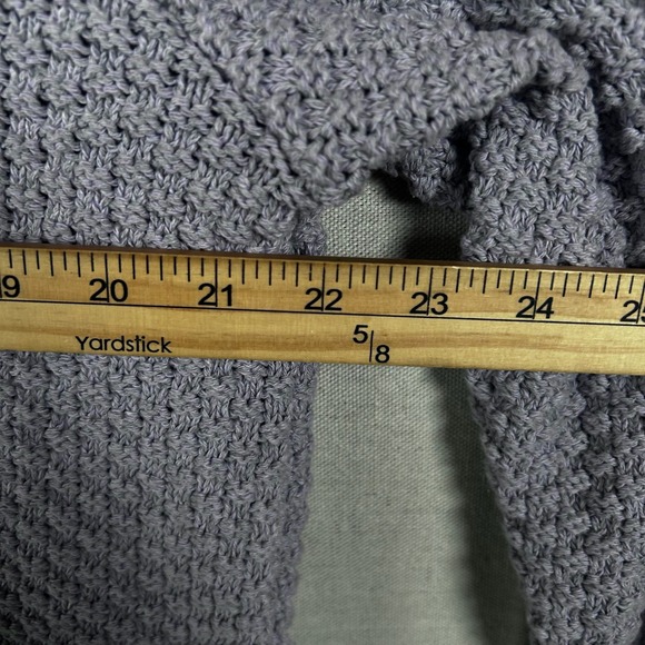 Cotton Country by Parkhurst XL Lavender Cable Knit Eco Cotton Blend Sweater - Picture 5 of 7